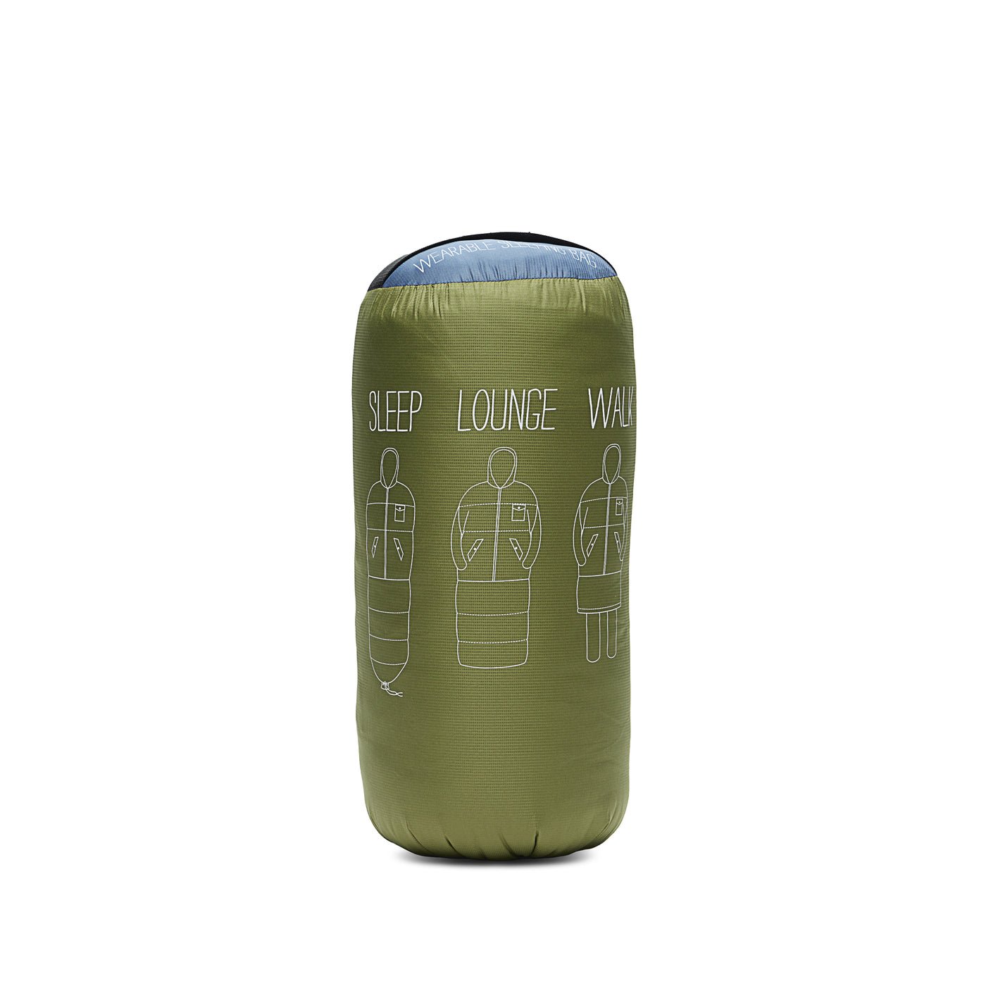 Reversible Napsack - Black / Furry Camo | Poler Napsack