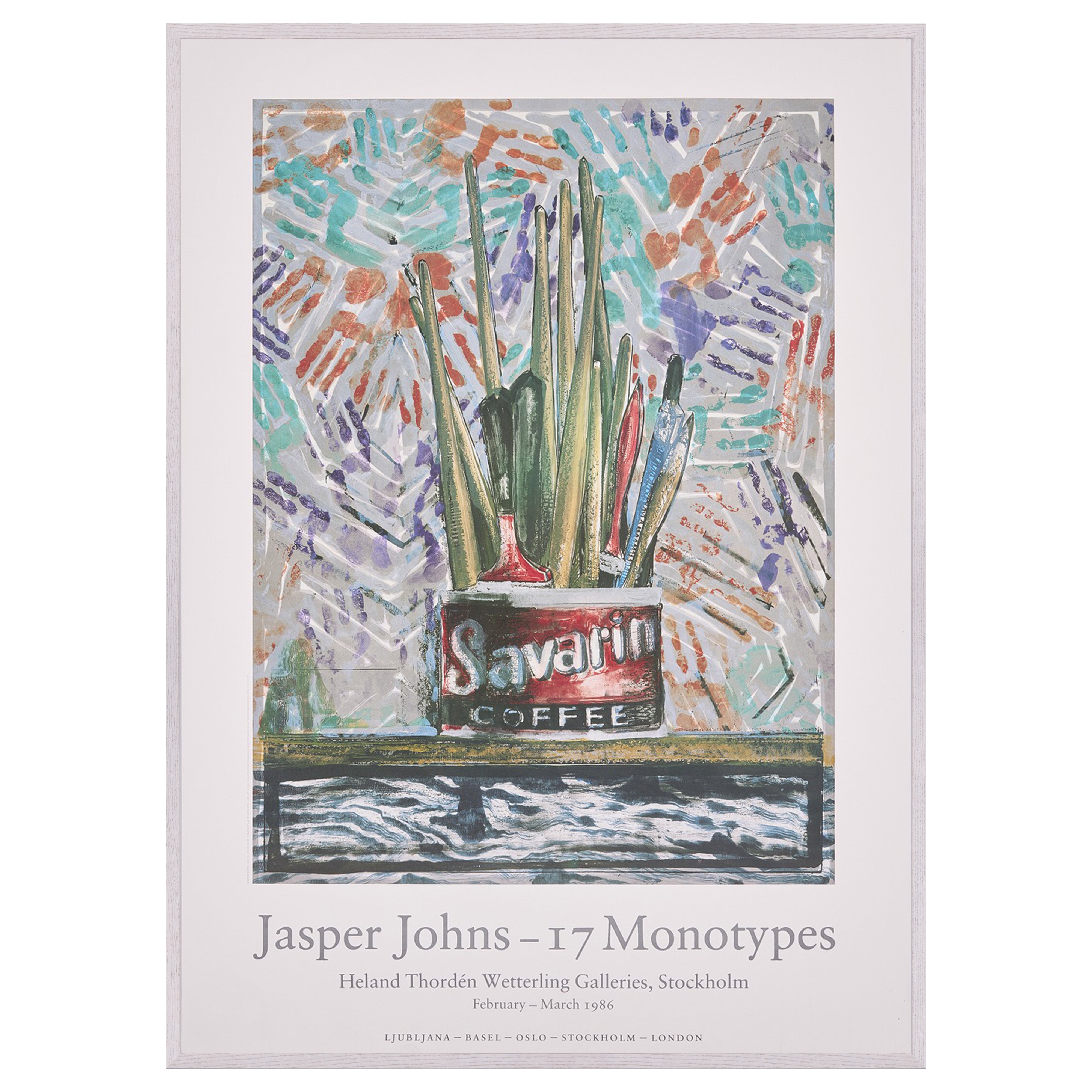 限定10枚】JASPER JOHNS 17 MONOTYOES - Heland Thorden Wetterling