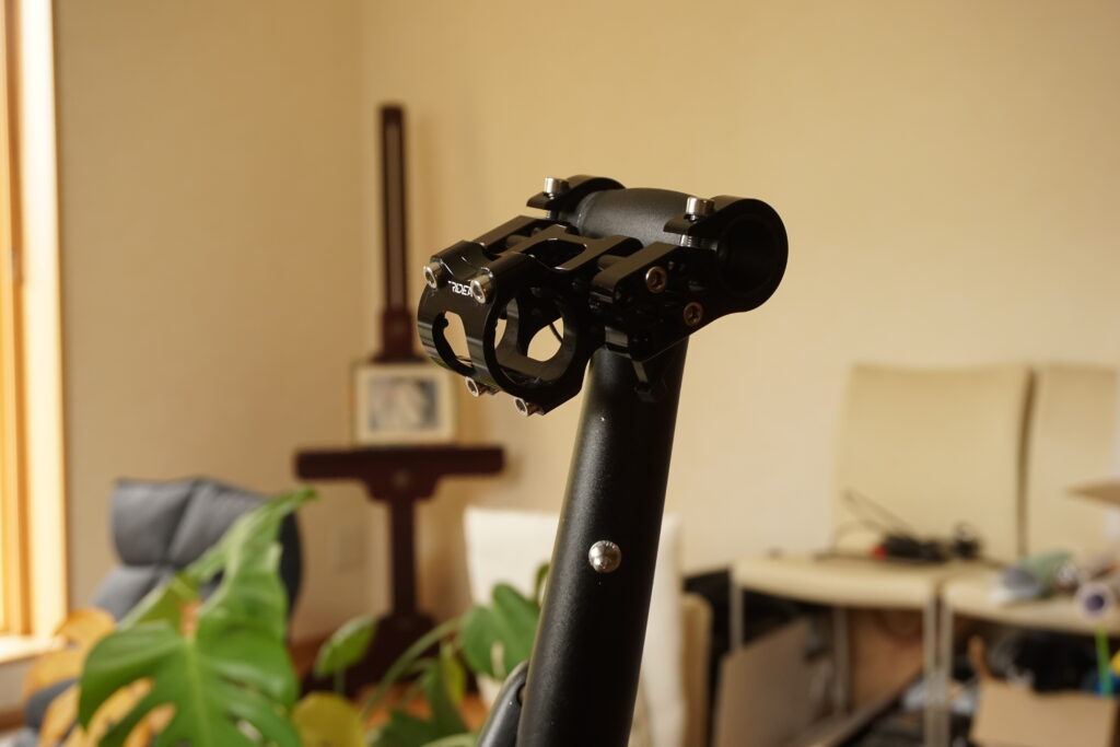 RIDEA ESF2 Extendable Stem】ハンドルステム装着!!! | ぽたぴよ