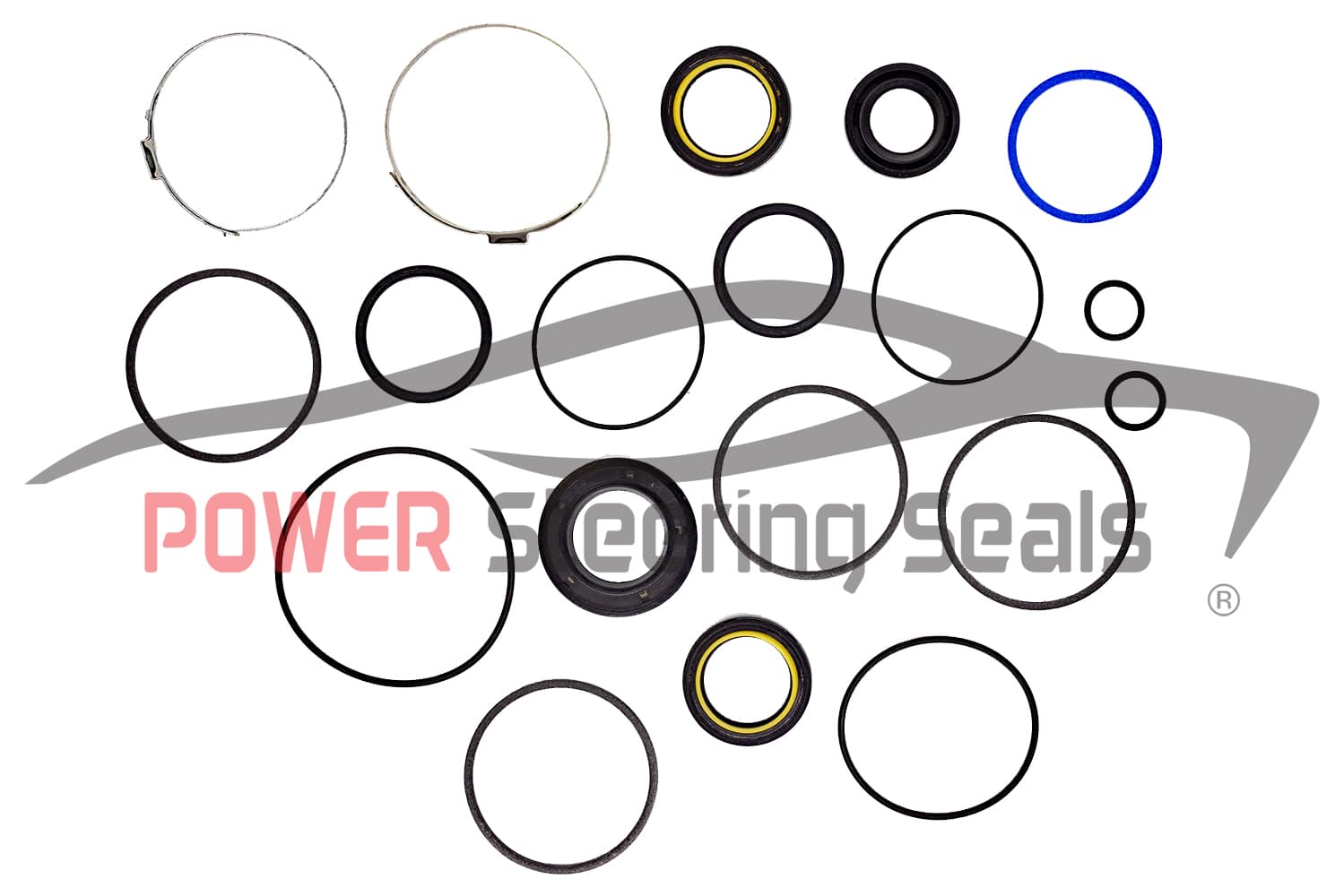 1984-1987 Nissan 300ZX Power Steering Rack and Pinion Seal Kit