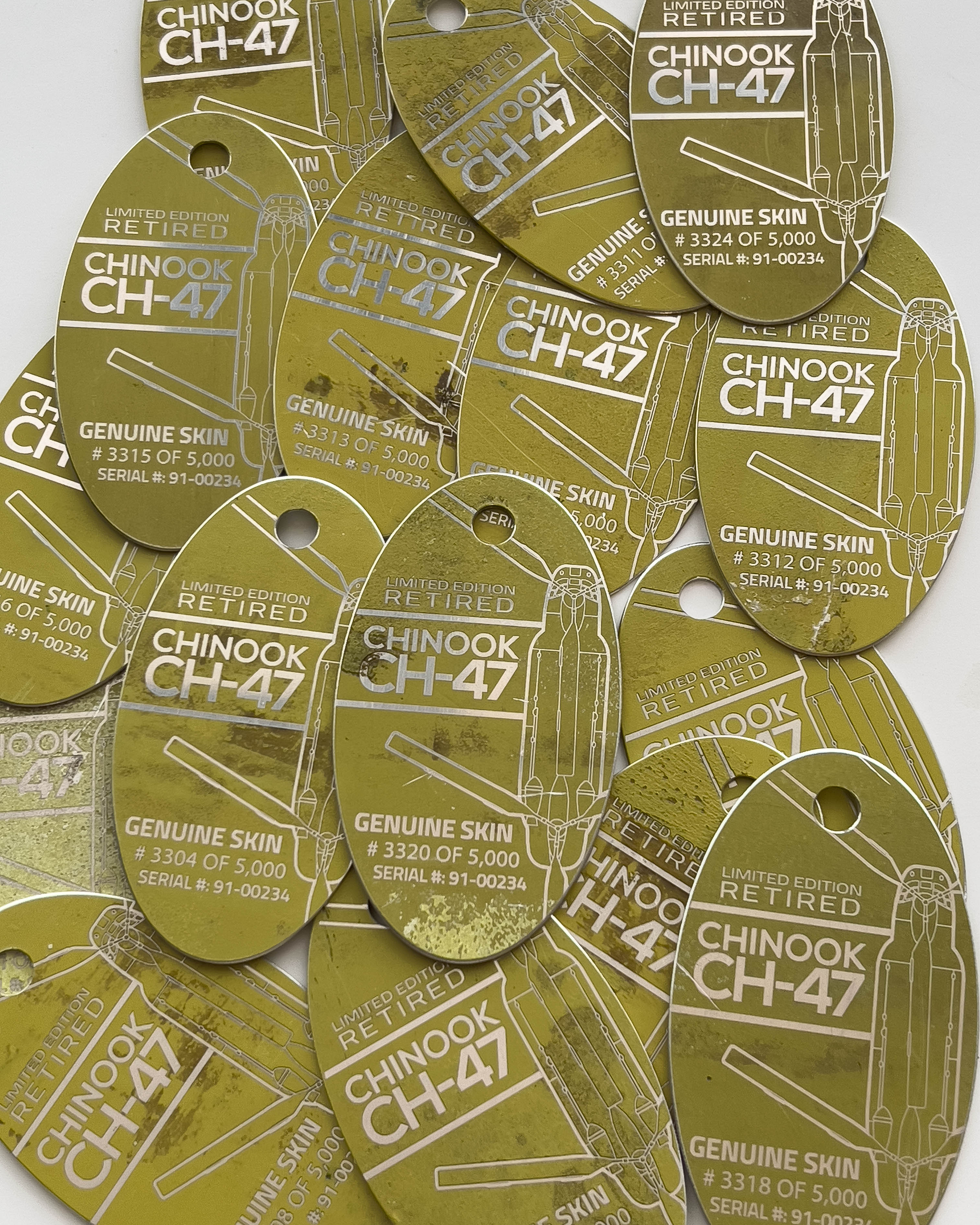 CH-47 Chinook Planetag #91-00234 – MotoArt PlaneTags