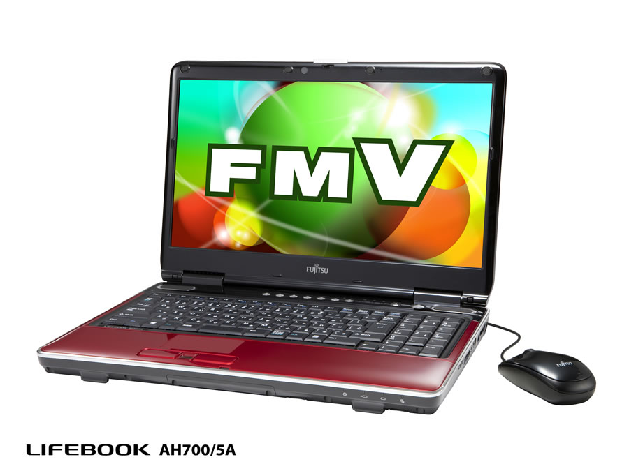 LIFEBOOK 2010年夏モデル 製品写真 : 富士通