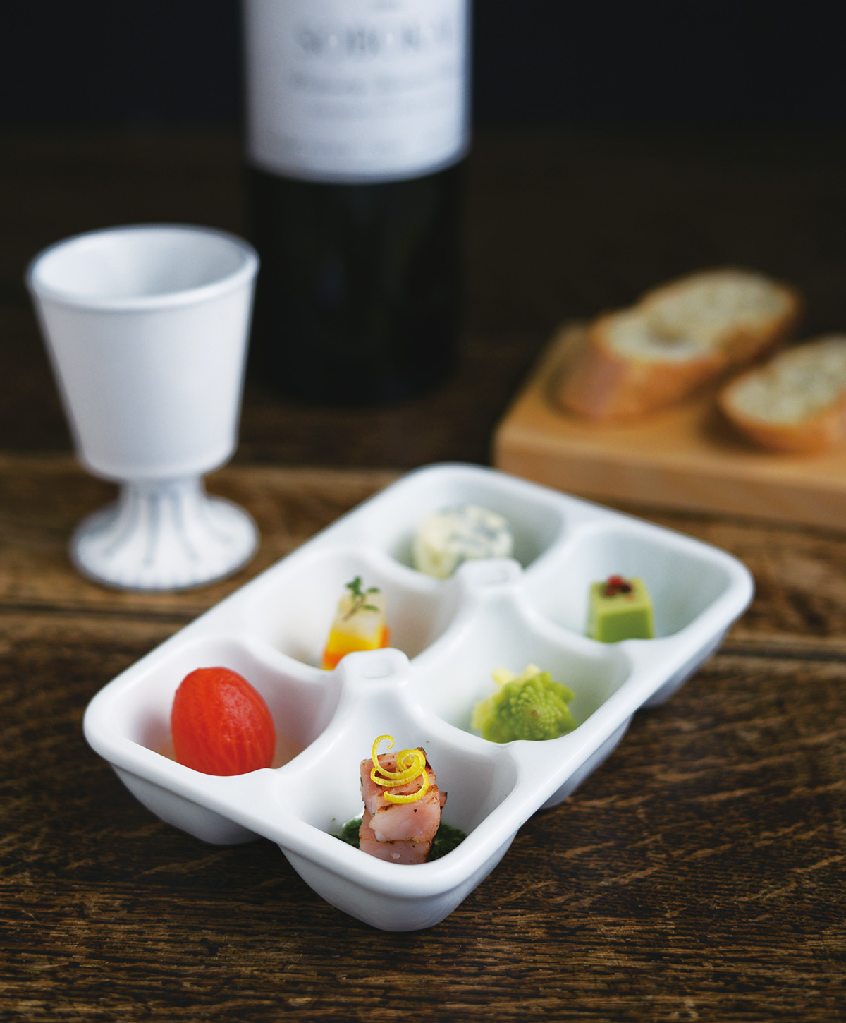 皿・プレート :: 仕切り皿 :: ウオーヴォ(6) - マルミツウェブストア