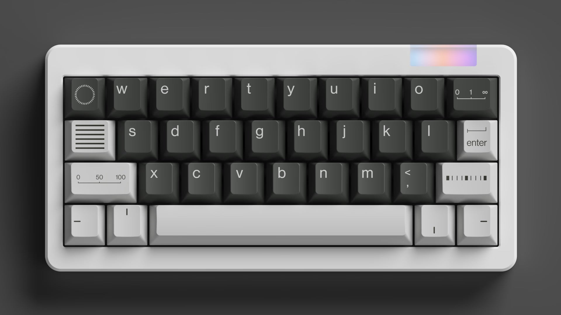 Coming Soon) PBTfans x Openkey Design Less But Better Dark