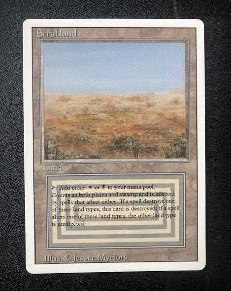 Scrubland - MTG Proxy Revised - Proxy King