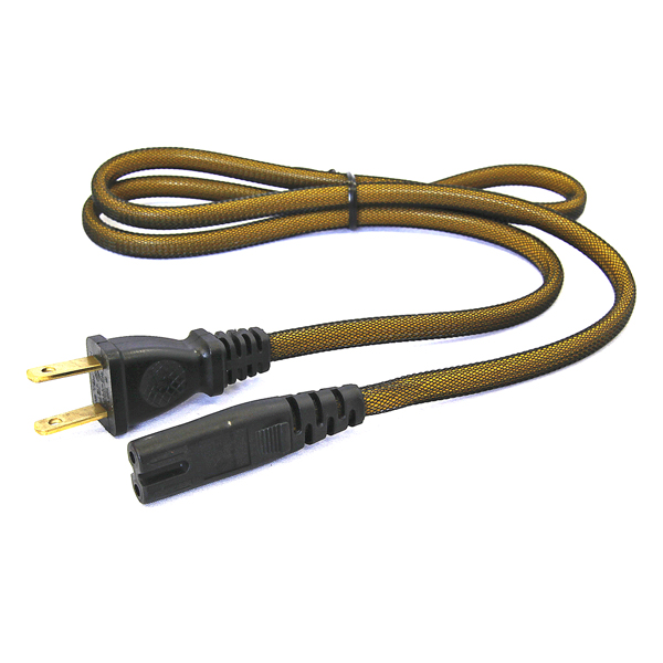 メガネ端子電源ケーブルは、両端非メッキが絶対条件！！