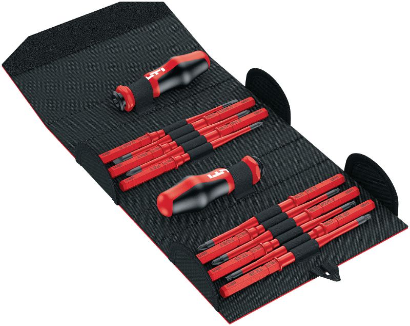 S-SD-S Insulated VDE screwdriver set (Slim) - Bits and sockets