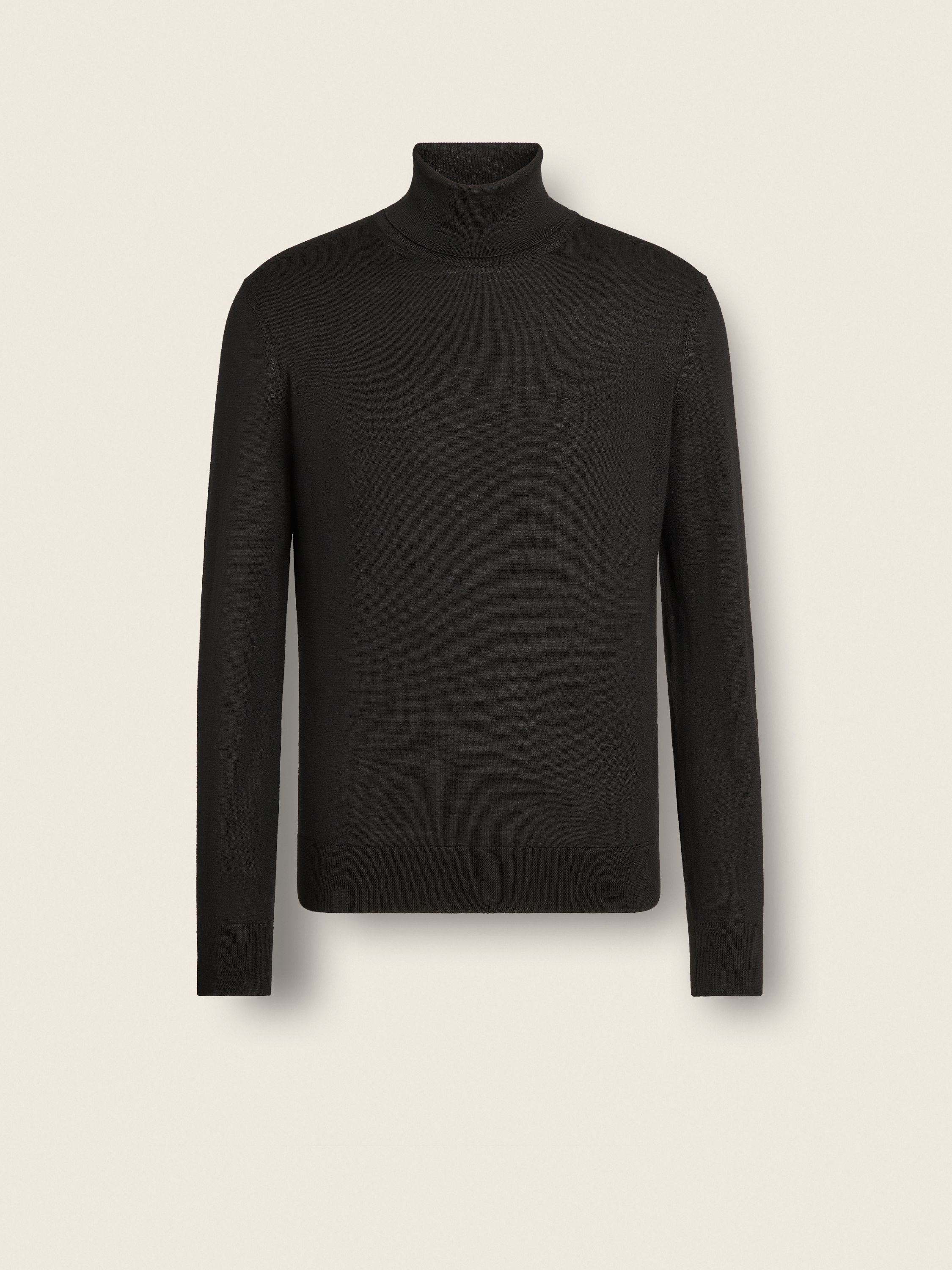 ブラック Cashsetaタートルネック FW25 22504672 | Zegna JP