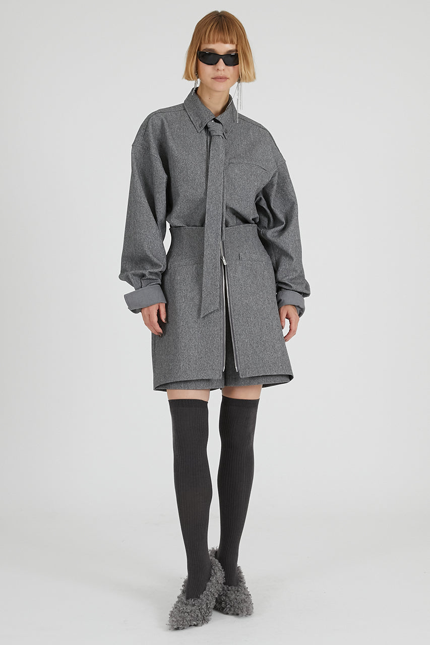 Front Zip Short Pants - SALE