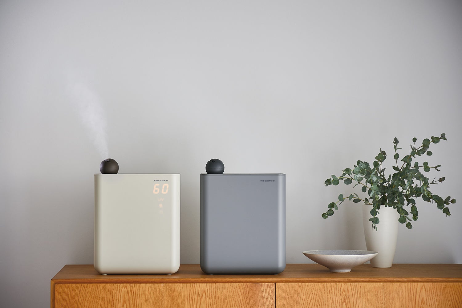 きれいな水”でうるおう加湿器レコルト［UVハイブリッド式加湿器］を新