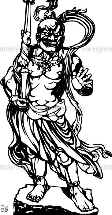 金剛力士立像阿形のイラスト素材 [109630888]｜毎月1点無料（フリー