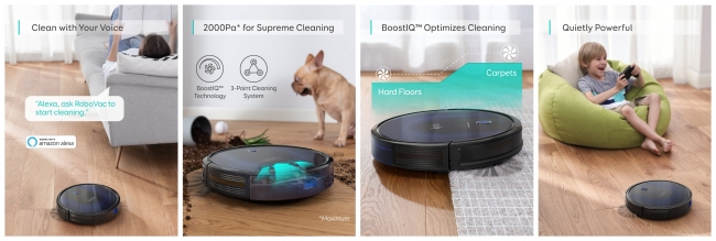 Eufy】Amazon Alexaに初対応！最大2000Paに吸引力がパワーアップした