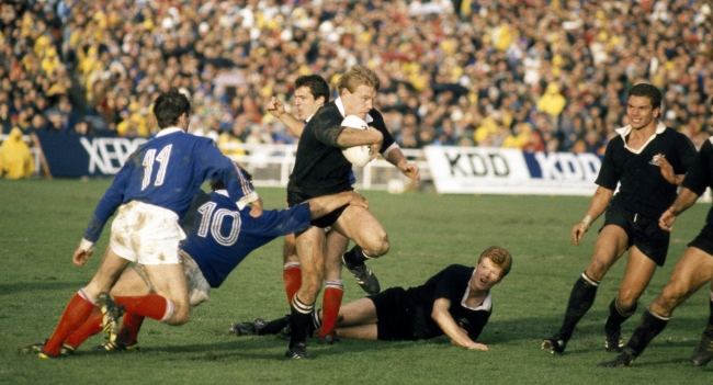ラグビー世界最強を決めるラグビーワールドカップ。1987年に行なわれた