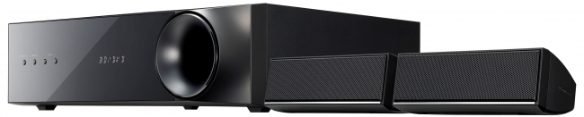 新提案「セパレートサウンドバーコンセプト」のコンパクトフロント