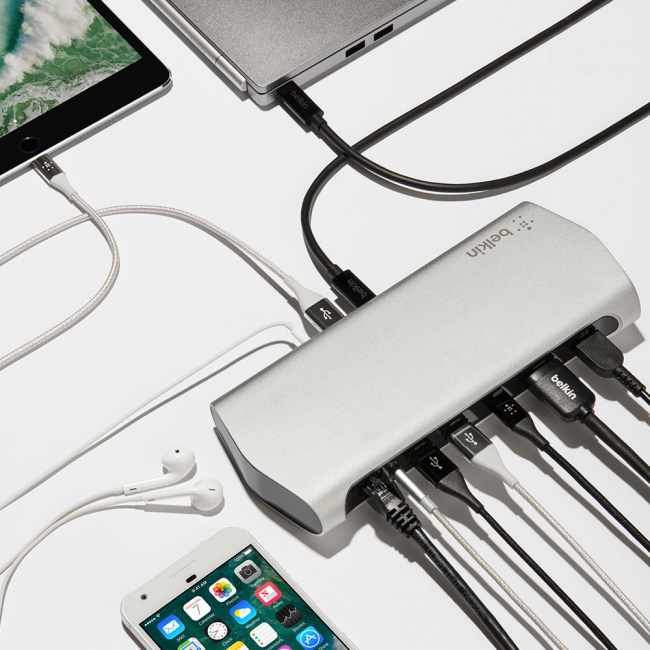1本のケーブルであらゆるデバイスを同時接続 『USB-C™ Express Dock