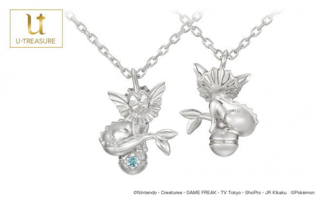 ポケモン」イーブイとその進化形、新作ネックレス3種類を12月7日（金