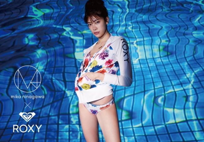 ROXY(ロキシー)と M/mika ninagawa がBEACH FITNESS をテーマに