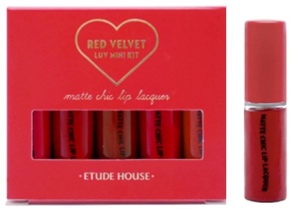 7月発売予定の最新リップ「マットシックリップラッカー」の大人気RED