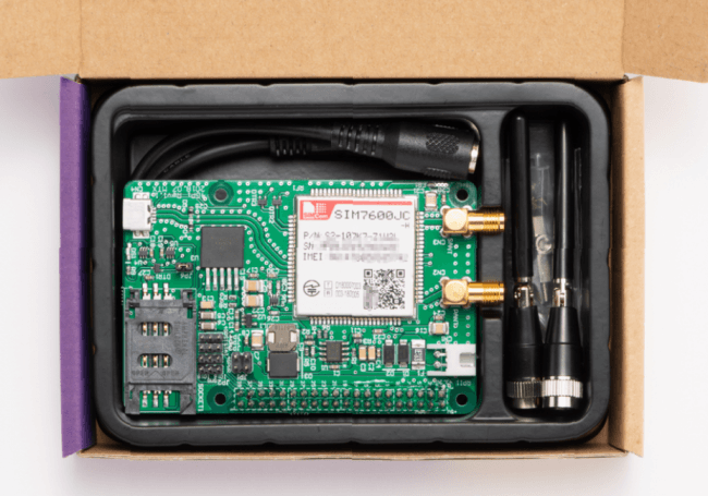 3キャリア対応ラズベリーパイ用4G（LTE）通信モジュール「4GPi」を開発