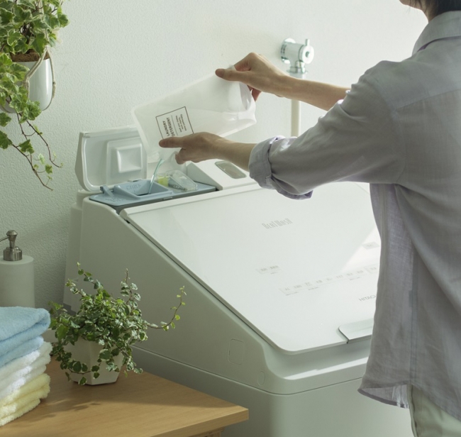 タテ型洗濯乾燥機「ビートウォッシュ」を発売 | 日立グローバルライフ