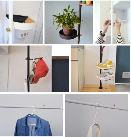 突っ張り棒を再定義した「DRAW A LINE(ドローアライン)」から新たな