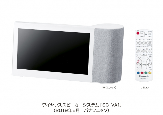 モニター付きワイヤレススピーカー SC-VA1を発売 | パナソニック