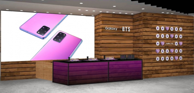 グローバル・スーパースター“BTS”とのコラボレーションモデル「Galaxy