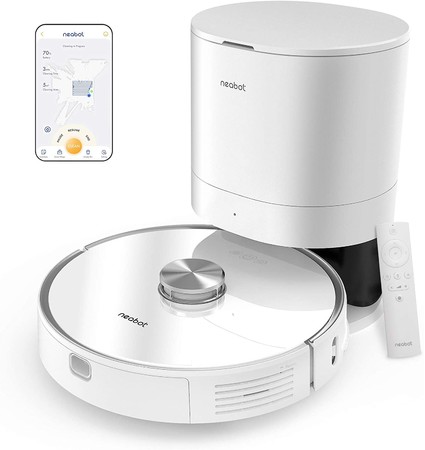 お掃除からゴミ捨てまで全自動！「Neabot NoMo」ロボット掃除機が