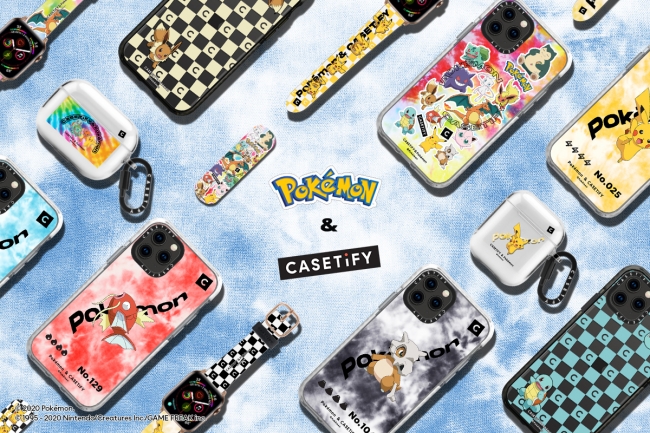 CASETiFYがポケモンと再びタッグを組み、新しいコレクションを発表