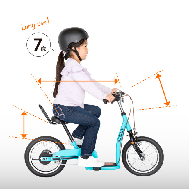 新商品】新開発！3つの乗り方で遊び広がる、幼児用自転車「キックル