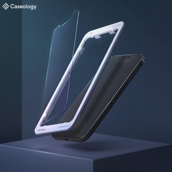 Caseology、iPhone 12mini 、iPhone 12 新色「パープル」と色合い抜群