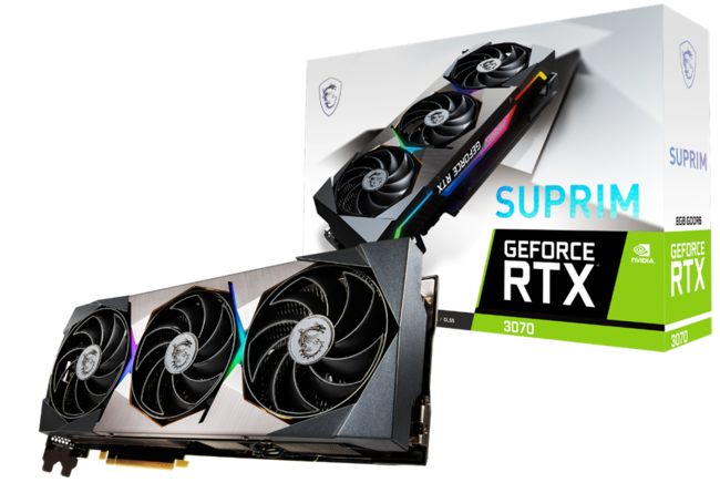 MSI、NVIDIA® GeForce RTX™ 3070を搭載したハイエンドモデル「GeForce