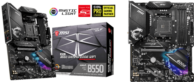 MSI、AMD第3世代Ryzen CPUに対応したB550チップセット搭載マザーボード