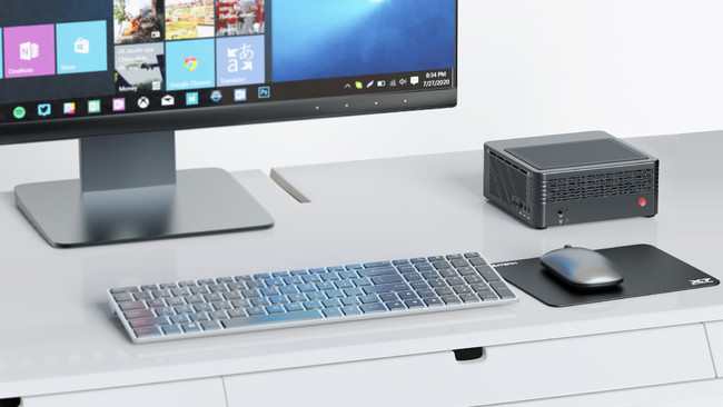 支援総額1000万突破！】Ryzen 5 pro 4650g搭載したミニPC「EliteMini