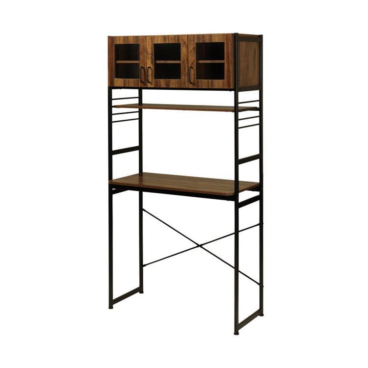 KR－930 ルナ キッチンラック BR(ブラウン): ダイニング家具