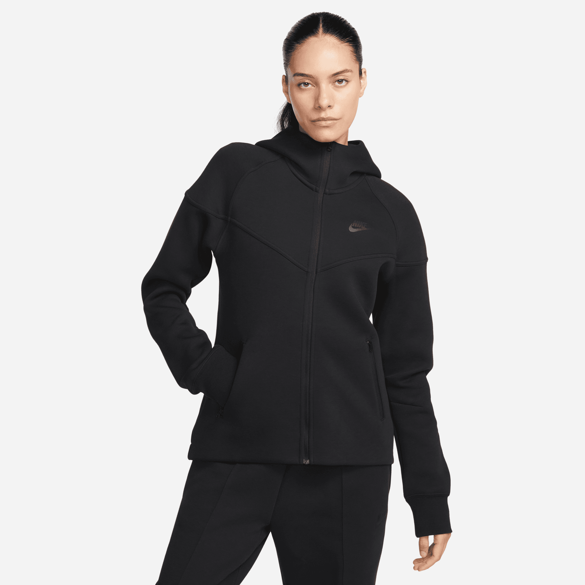 Nike Sportswear Tech Fleece Windrunner Women's Black Full-Zip