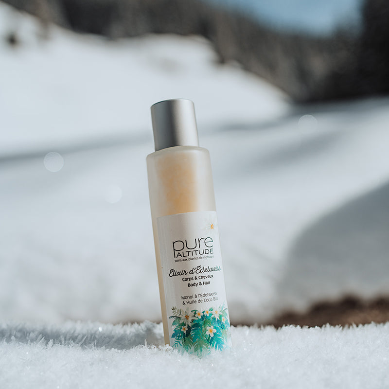 Body and Hair Oil - Edelweiss Elixir - Pure Altitude