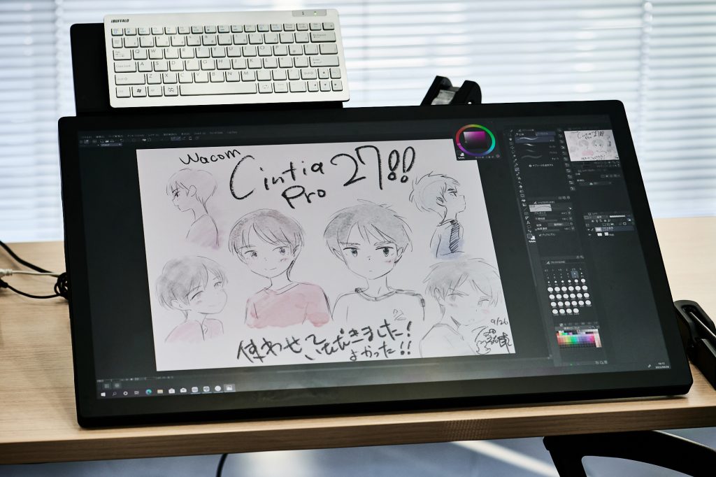 ワコム史上最高のこだわりを結集した液タブ「Wacom Cintiq Pro 27」が