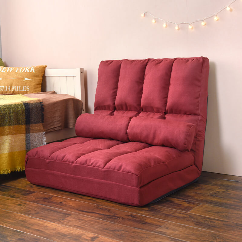 ハイバック 3WAYソファベッド 1.5人掛け [幅90] 14段階リクライニング