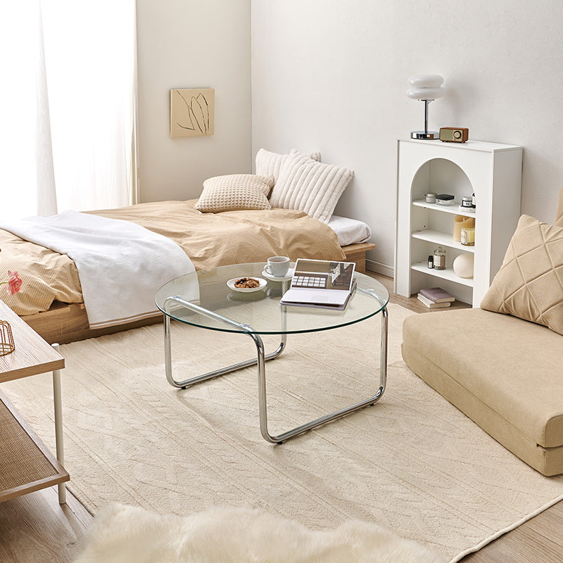 ガラスローテーブル [3size] | おしゃれな家具・インテリア通販なら