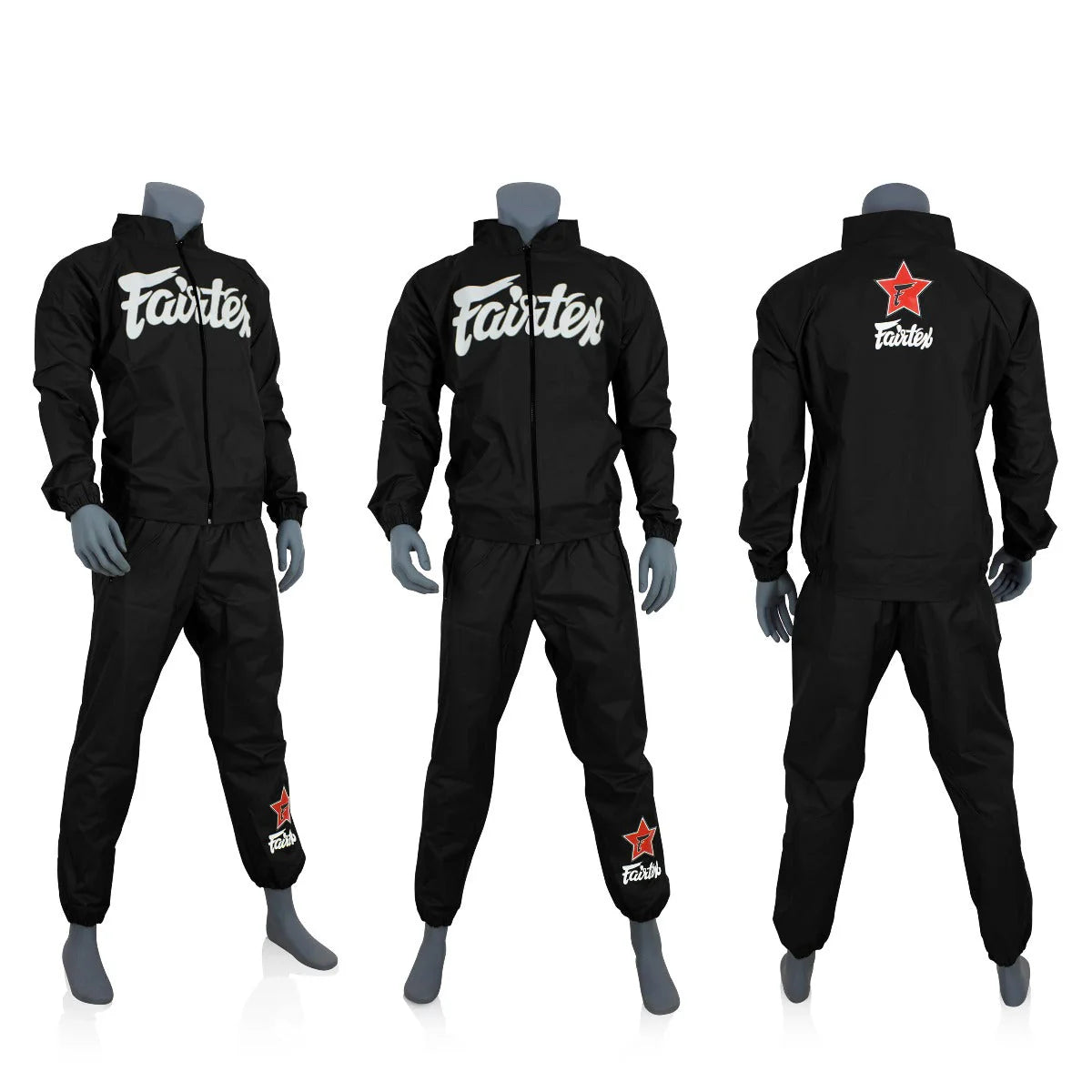 Fairtex VS1: Vinyl Sweat Suit・ムエタイ・サウナスーツ (減量用