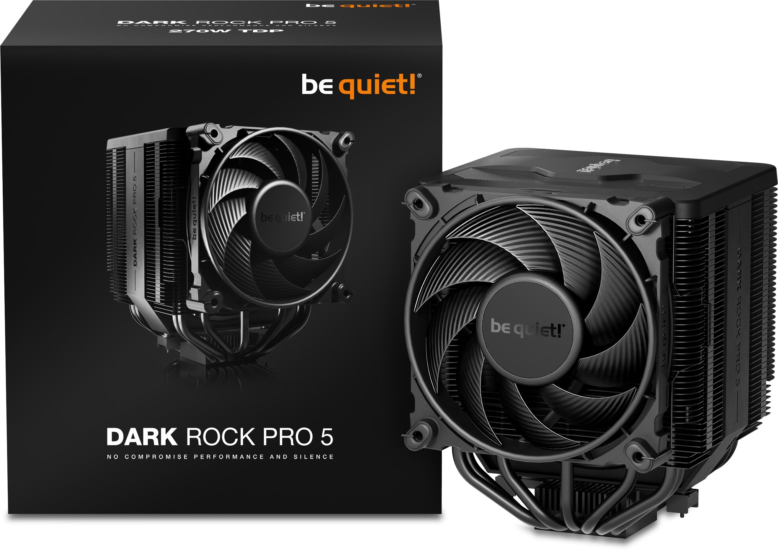 Dark Rock Pro 5 Black Quiet CPU Cooler