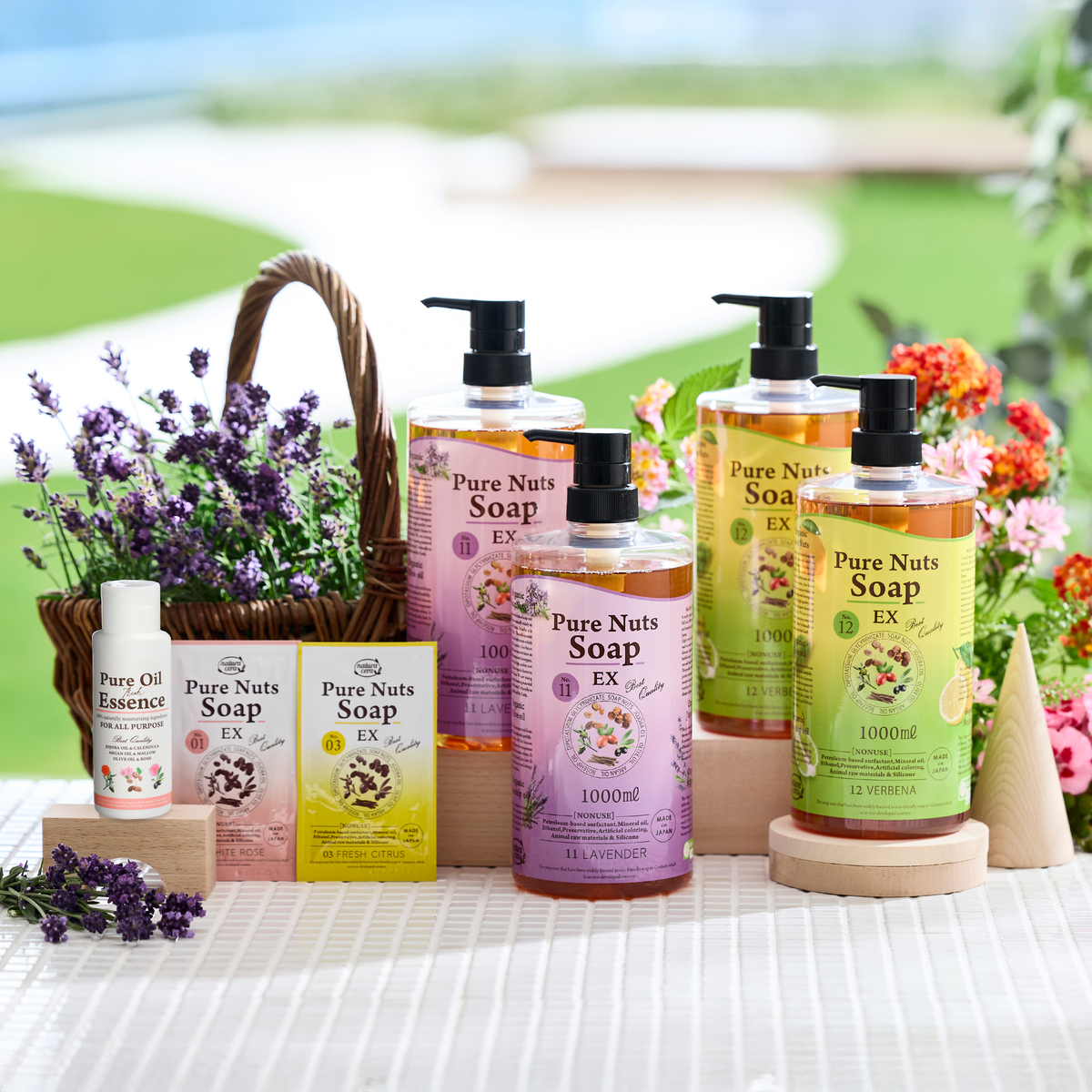 Pure Nuts Soap EX ハーバルミント 1000ml 3本セット - 楽天市場】11時