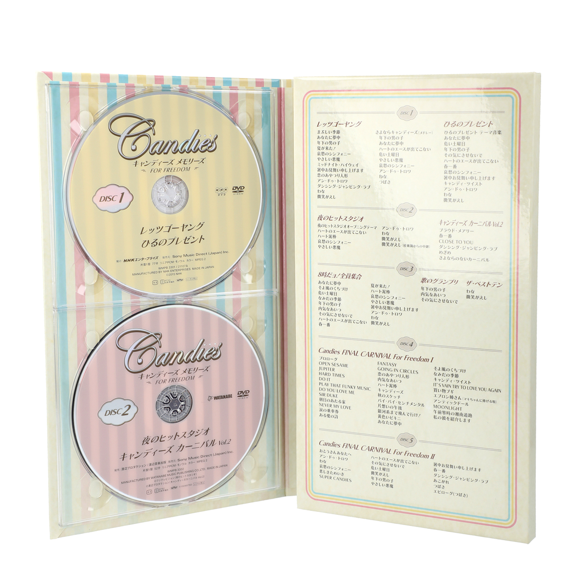 キャンディーズメモリーズ解散コンサートFOR FREEDOM映像 - QVC.jp