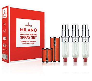 Travalo Milano Atomizer Fragrance Travel Set - QVC.com