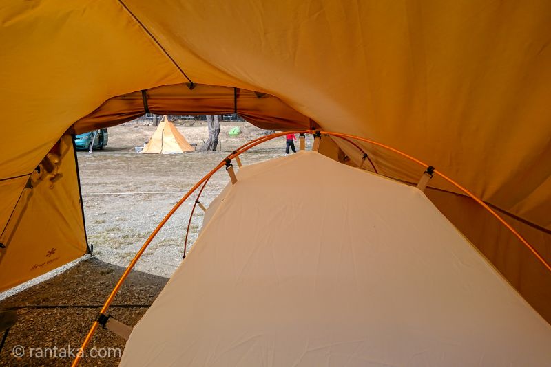 検証】ヴォールトをソロキャンプのシェルターとして使ってみた