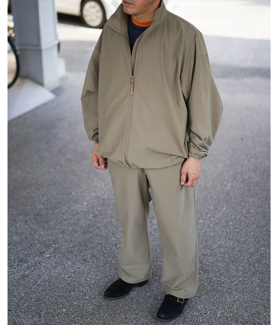 Fresh Service CORPORATE TRACK SUIT [TAN] - Fresh Service NECESSARY