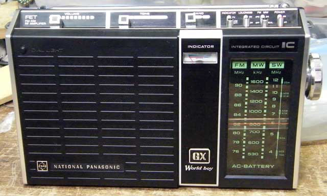 ナショナル ワールドボーイ GX RF－858Dの修理体験記