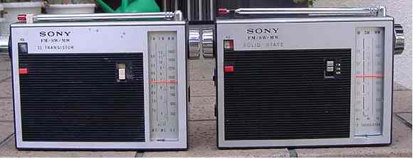 ソニー sony 初期のトランジスターラジオ
