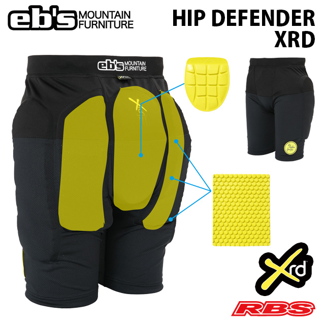 eb's HIP DEFENDER XRD エビス ヒップディフェンダー XRD スノーボード